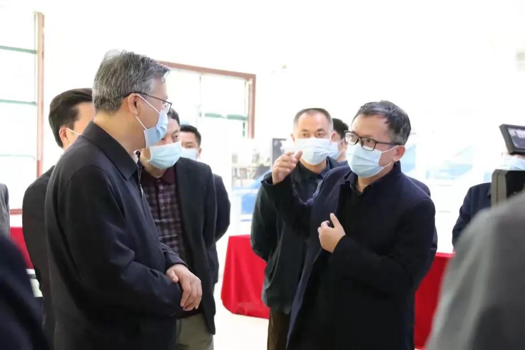 湖南省委常委、政法委書(shū)記李殿勛一行蒞臨千盟智能考察
